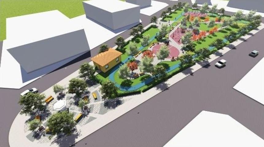 Serdivan Mahalle Meydanı Projesinde &Ccedil;alışmalar Devam Ediyor