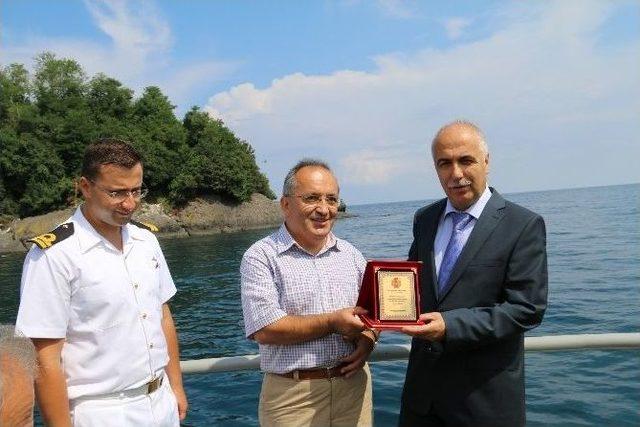 Vali Karahan, Giresun Adasında Gazeteciler İle Buluştu