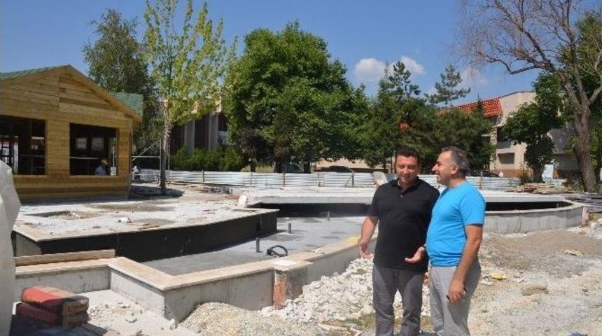 Belediye Başkanı Fatih Bakıcı, Osman Gazi Parkı&rsquo;nda İncelemelerde Bulundu