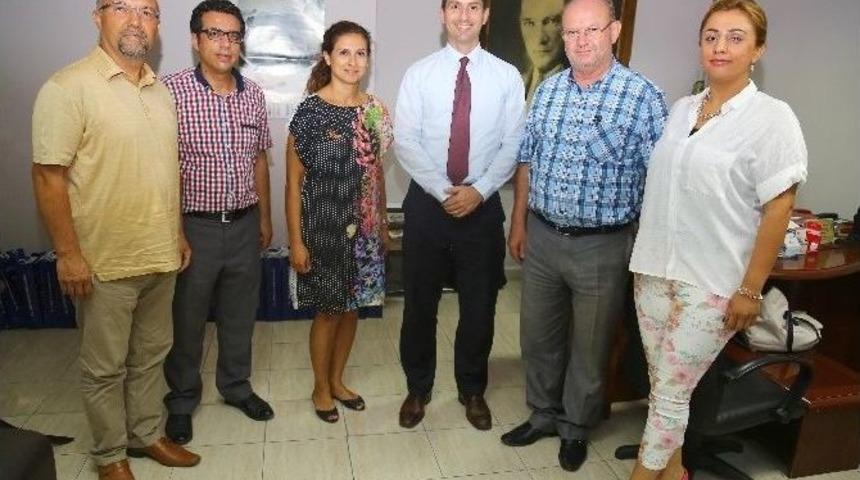 Yeni K&uuml;lt&uuml;r Ve Basın Ateşesinden &Ccedil;gc&rsquo;ye Ziyaret