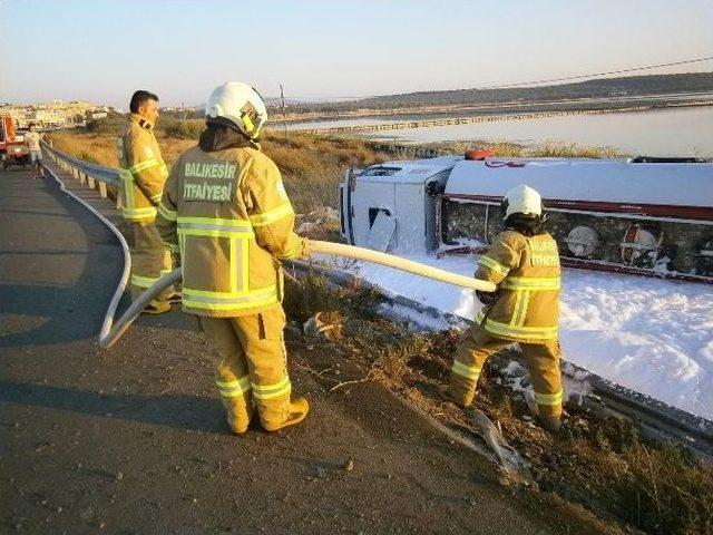 Tanker Kazasına K&ouml;p&uuml;kl&uuml; M&uuml;dahale 1