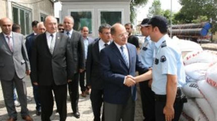 Akdağ, Pasinler Emniyetine Ge&ccedil;miş Olsun Ziyaretinde Bulundu