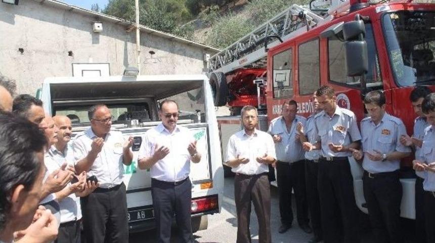 &Ouml;ld&uuml;r&uuml;len İtfaiye Eri Son Yolculuğuna Uğurlandı