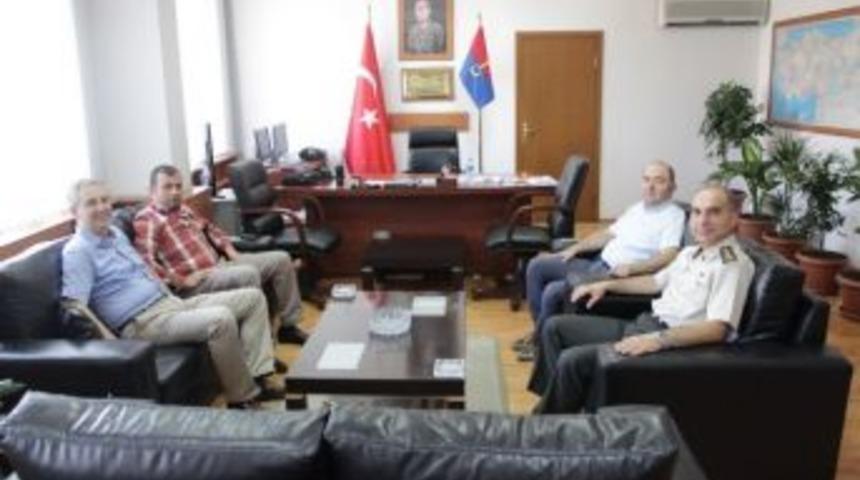 İl Jandarma Komutanı Ulukaya&rsquo;ya Safranbolu Tso&rsquo;dan Hayırlı Olsun Ziyareti