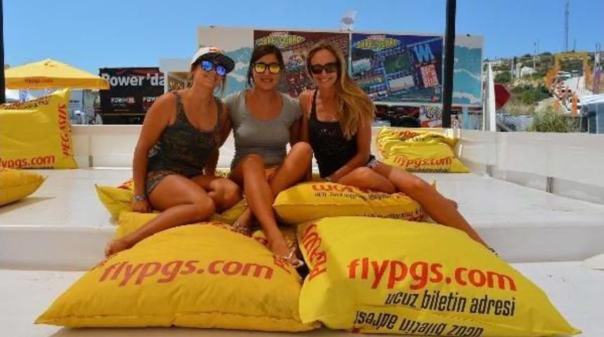 &Ccedil;ağla, Lena Ve Fulya, Windsurf Slalom D&uuml;nya Kupası'nda Iddialı