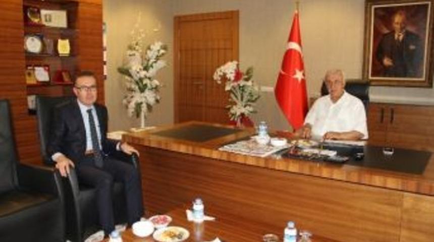 Vergi Daire Başkan Vekili Tekin Gaib&rsquo;i Ziyaret Etti