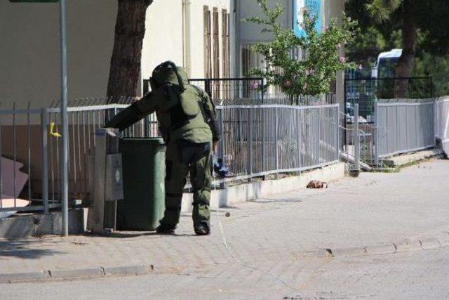 Çevik Kuvvet Binası Arkasına Bırakılan Çanta Polisi Alarma Geçirdi