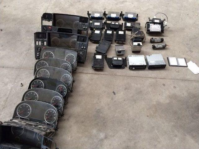 Park Halindeki Tır&rsquo;ları &Ccedil;alan &Ccedil;ete Yakalandı 1