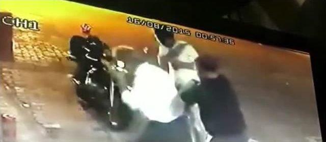 Emniyet M&uuml;d&uuml;r Yardımcısının Tartıştığı Genci Vurma Anı Kamerada 1