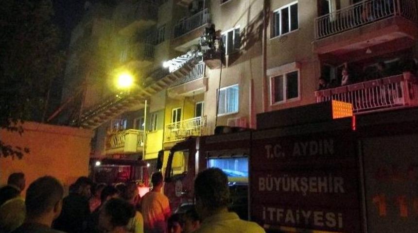Ocakta Unutulan Yemek Yangına Neden Oldu