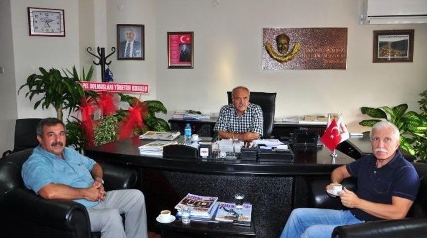 İşadamı &Ouml;z&uuml;lk&uuml;&rsquo;den, Esob&rsquo;a Taziye Ve Tebrik Ziyareti