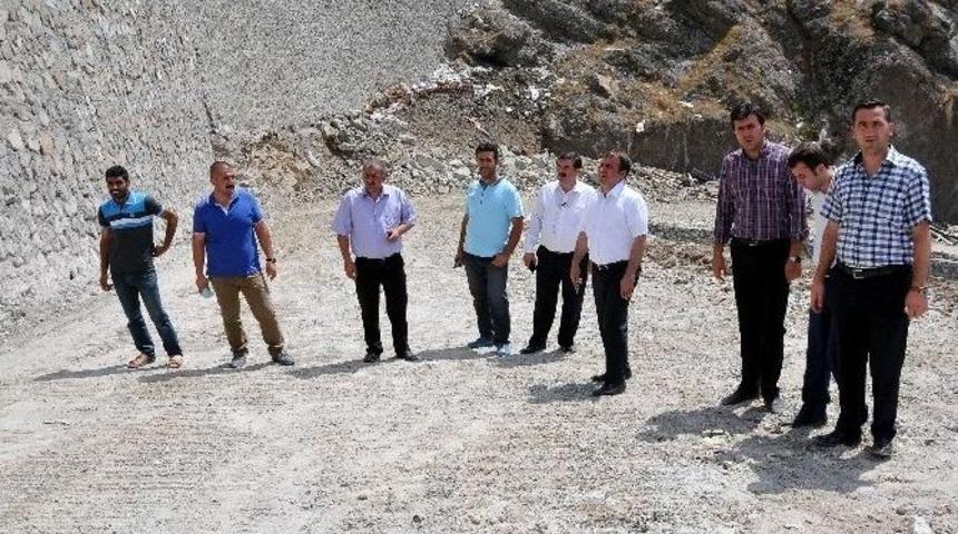 Başkan &Ccedil;imen, Oltanbey Mahallesinde İncelemelerde Bulundu