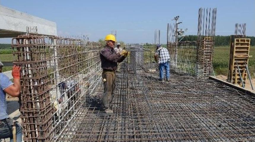 Serik Atıksu Arıtma Tesisi&rsquo;nin Y&uuml;zde 50&rsquo;si Bitti