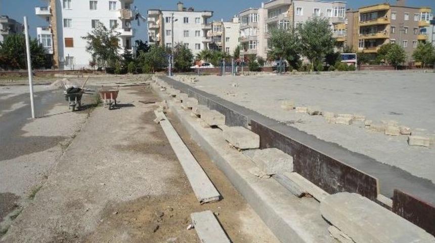 Lapseki Belediyesi &Uuml;st Yapı &Ccedil;alışmaları Devam Ediyor