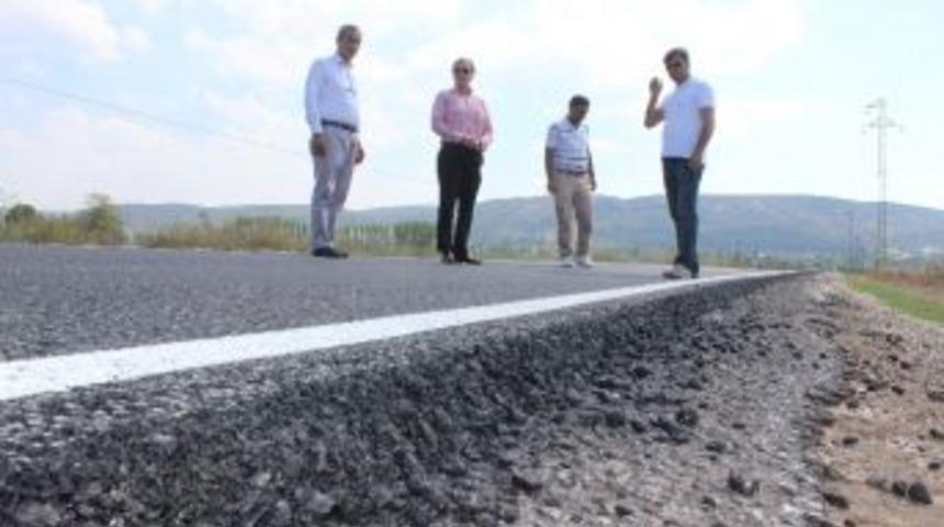 G&ouml;bel Yolu&rsquo;na Sıcak Asfalt