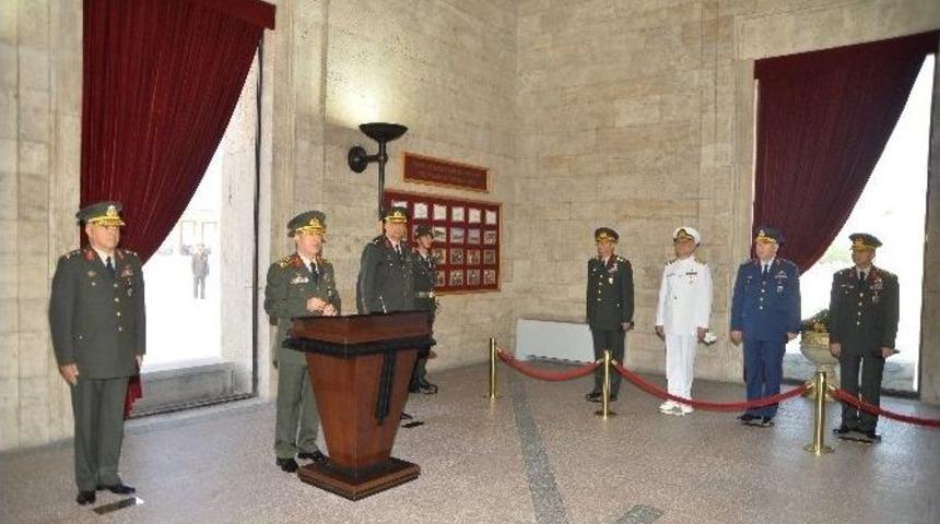 Genelkurmay Başkanı Orgeneral Akar Anıtkabir&rsquo;i Ziyaret Etti