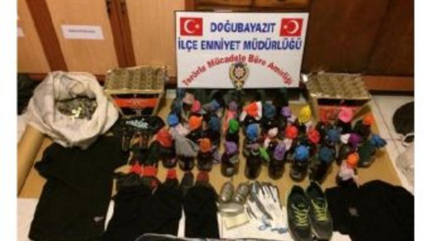 Doğubayazıt'ta 37 Molotof Kokteyli Ele Ge&ccedil;irildi