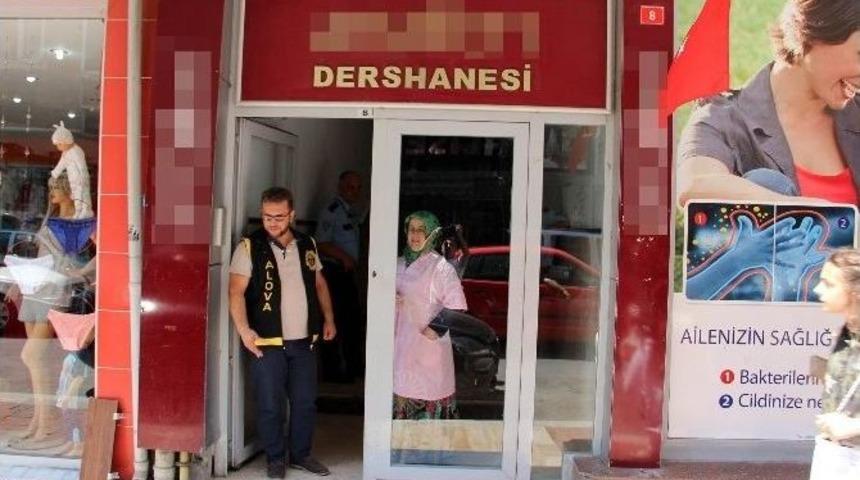 Yalova&rsquo;da Cemaat Dershanesine Baskın