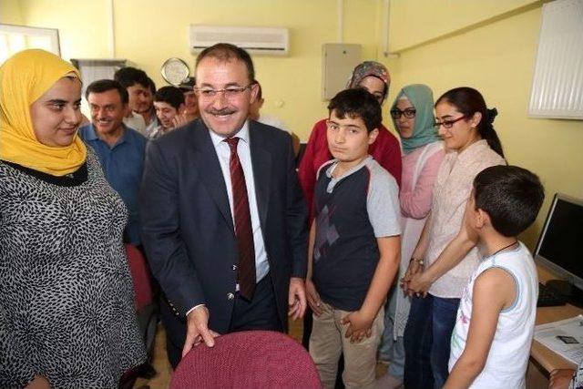 Afşin Belediyesi’nden Engellilere Bilgisayar Kursu