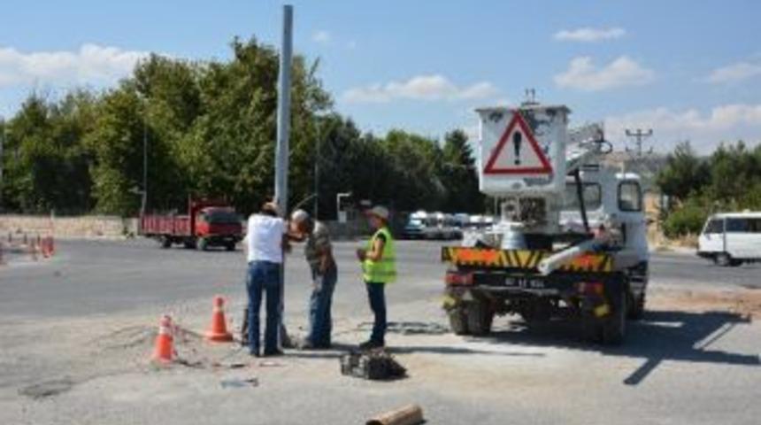 Tpao Kavşağına Sinyalizasyon Sistemi Takıldı
