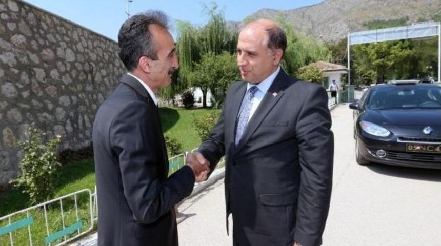 &Ccedil;omaktekin&rsquo;den Kurşun İle Kodek&rsquo;e Hayırlı Olsun Ziyareti