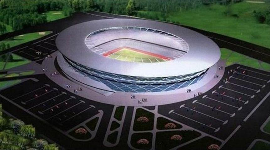 Yeni Sakarya Stadyumu&rsquo;nun Y&uuml;zde 50&rsquo;si Tamam