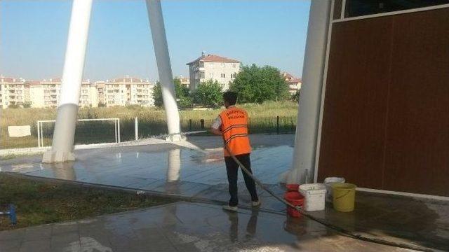 Bozüyük Otogarında Genel Temizlik Çalışması