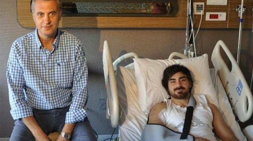 Orman&rsquo;dan Ameliyat Olan Veli Kavlak&rsquo;a Ziyaret