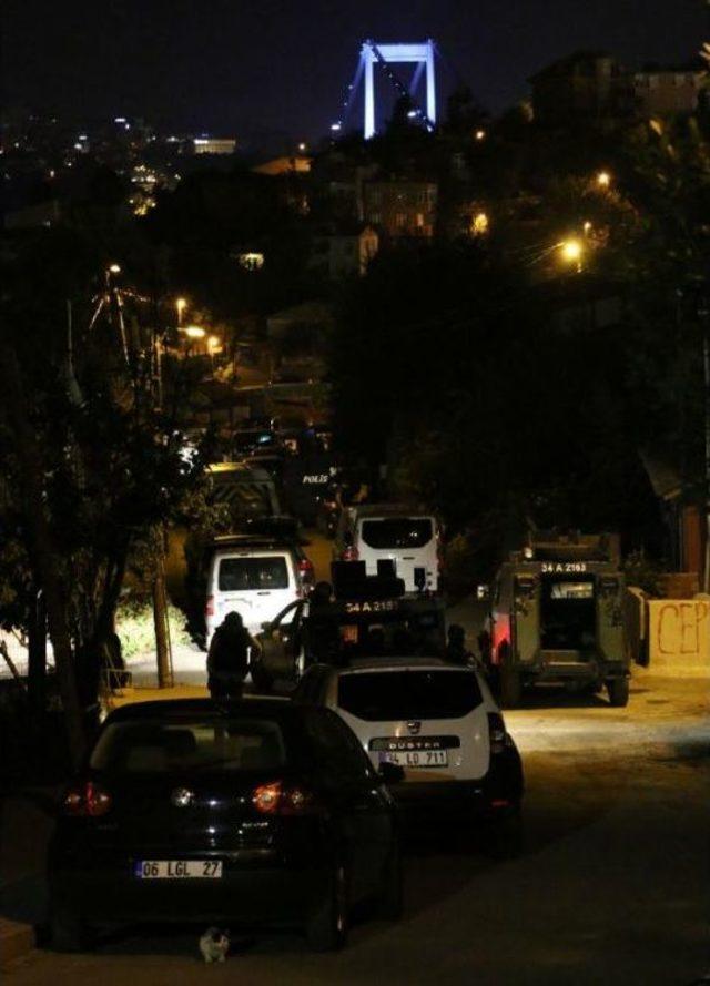 Sarıyer de "terör" Operasyonu 1