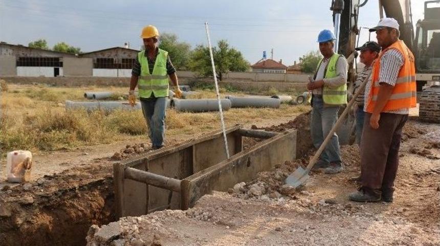 Kulu Ve Yunak&rsquo;ta Kanalizasyon &Ccedil;alışması