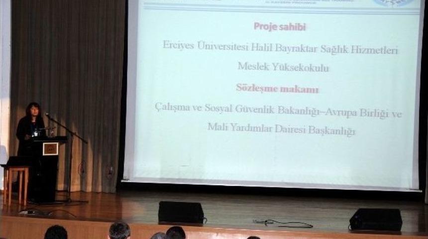 &lsquo;kayseri İlinde Mesleki Eğitimin Yaygınlaştırılması&rsquo; Projesinin Kapanış Toplantısı Yapıldı