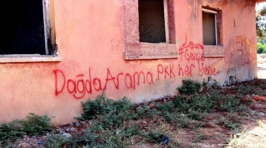 Ceylanpınar&rsquo;da Duvarlara Slogan Yazan 1 Kişi Tutuklandı