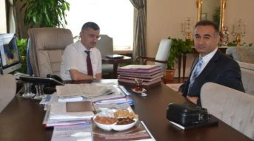 Sarıg&ouml;l&rsquo;&uuml;n Yeni Kaymakamı Işık&rsquo;tan Vali Bektaş&rsquo;a Ziyaret