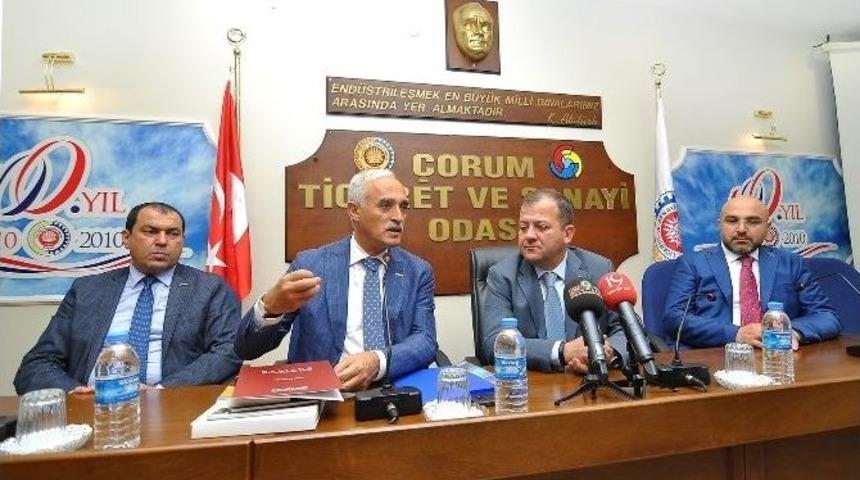 M&uuml;siad Genel Başkanı Olpak&rsquo;tan &Ccedil;orum Tso&rsquo;ya Ziyaret