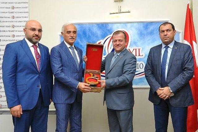 M&uuml;siad Genel Başkanı Olpak&rsquo;tan &Ccedil;orum Tso&rsquo;ya Ziyaret 1