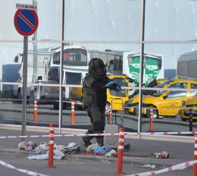 Terminalde Ş&uuml;pheli Valiz Paniği 1