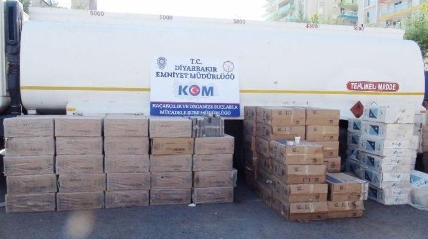 Diyarbakır&rsquo;da 188 Bin Paket Ka&ccedil;ak Sigara Ele Ge&ccedil;irildi