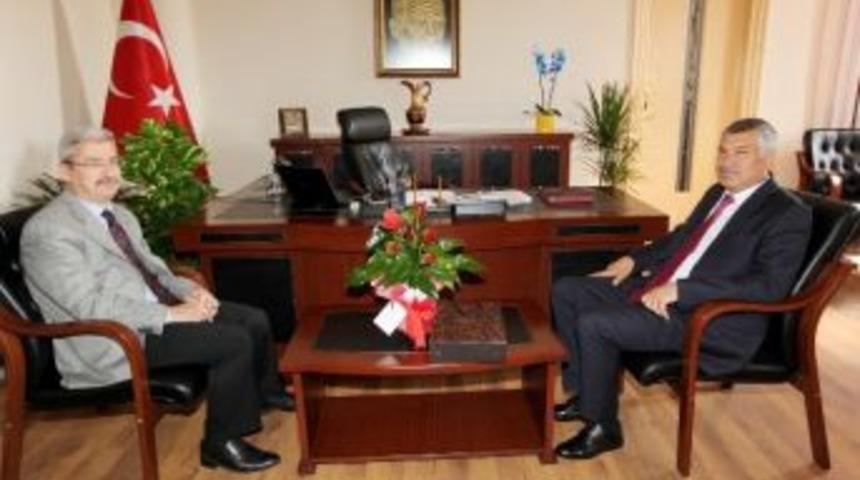 Başkan Karalar’dan Kaymakam Bozacıoğlu’na ‘hoş Geldin’ Ziyareti