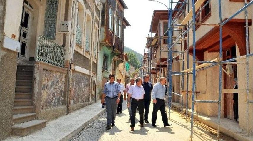 Akşehir&rsquo;de Tarihi Evler Restore Ediliyor