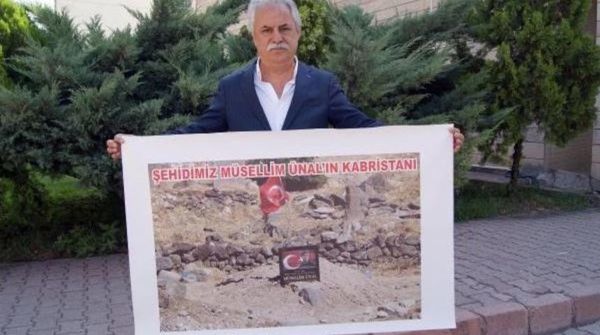 Chp Kayseri İl Başkanı Ayan: Şehit Mezarını Bu Halde Bırakanları Kınıyorum