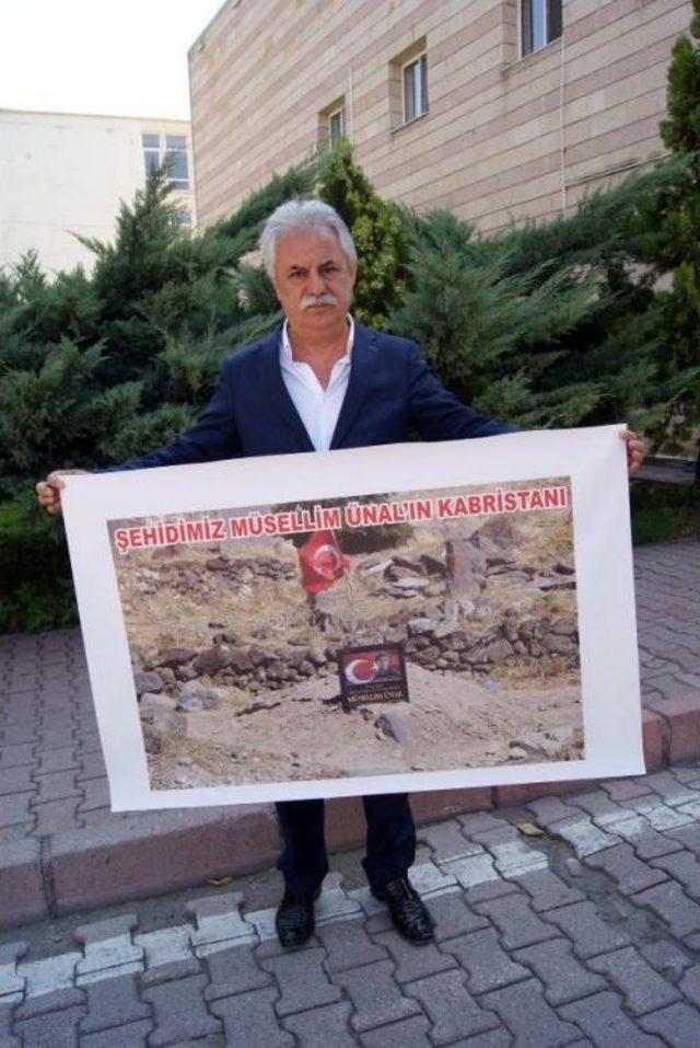 Chp Kayseri İl Başkanı Ayan: Şehit Mezarını Bu Halde Bırakanları Kınıyorum 1