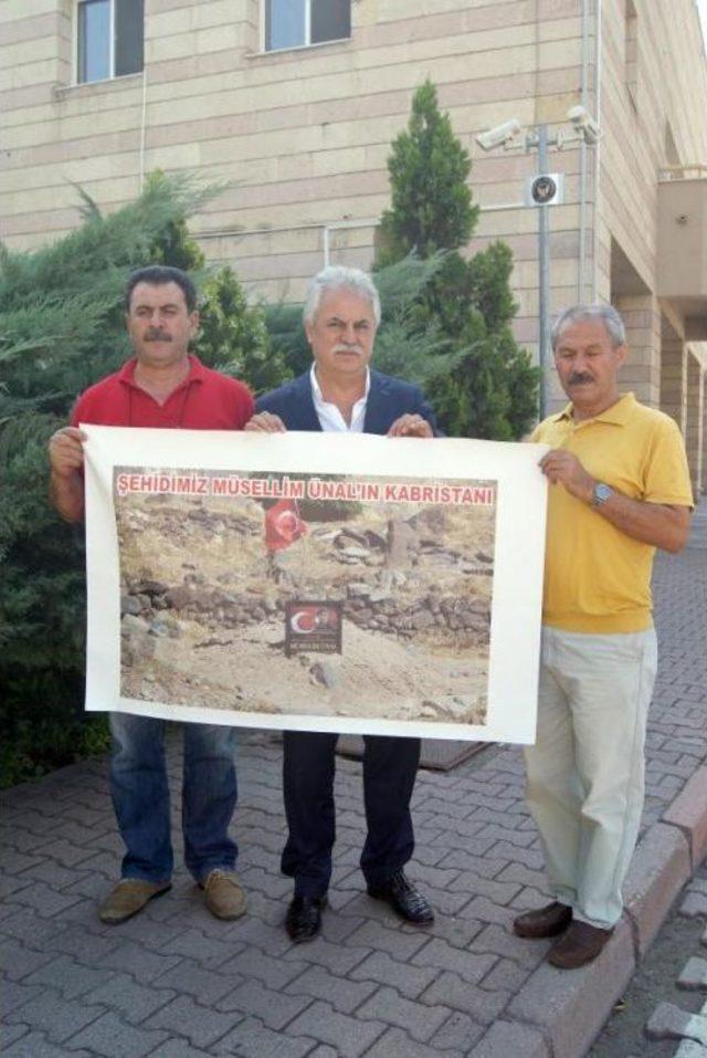 Chp Kayseri İl Başkanı Ayan: Şehit Mezarını Bu Halde Bırakanları Kınıyorum 2