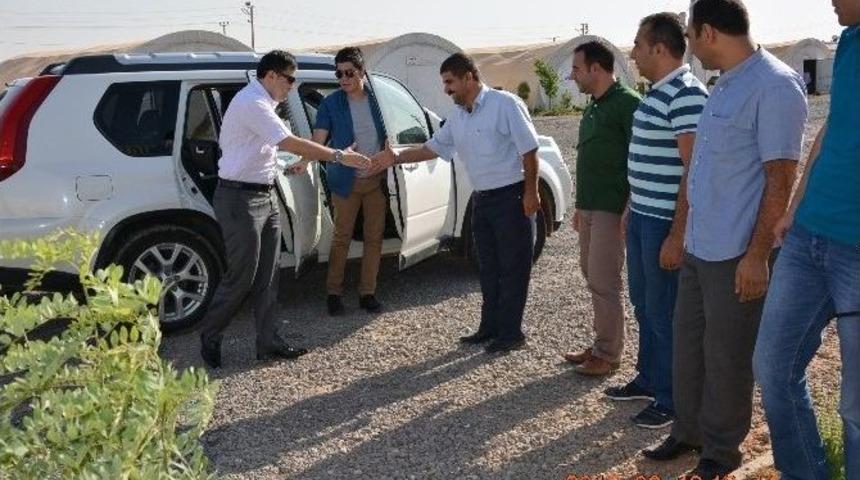 Viranşehir Kaymakamı Dr Huzeyfe Citer &Ccedil;adırkentte İncelemelerde Bulundu