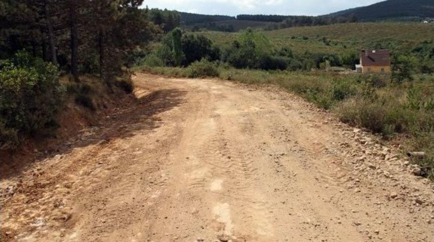 Aydos Yolu Asfaltlanıyor