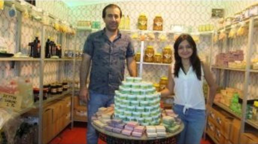 Burhaniye&rsquo;de Zeytinyağlı Sıvı Sabun Beğenildi