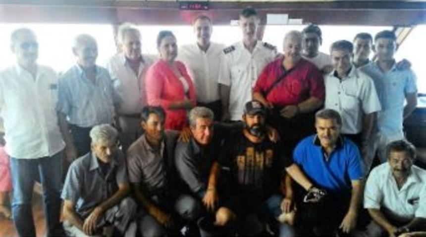 Ayvalık Belediyesi Muhtarları Midilli&rsquo;ye G&ouml;t&uuml;rd&uuml;