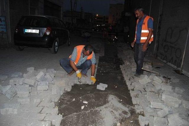 Doğalgaz Verilen Mahallelerin Üst Yapı Çalışması Devam Ediyor