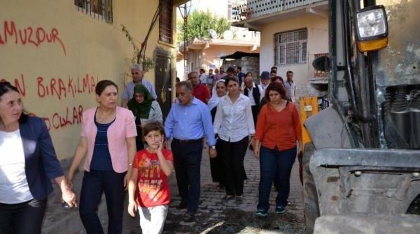 Barış Bloku Silvan'da Incelemelerde Bulundu