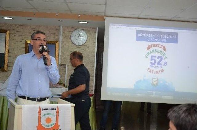 Güvenç, Viranşehir’e Yapılan Yatırımları Anlattı 1