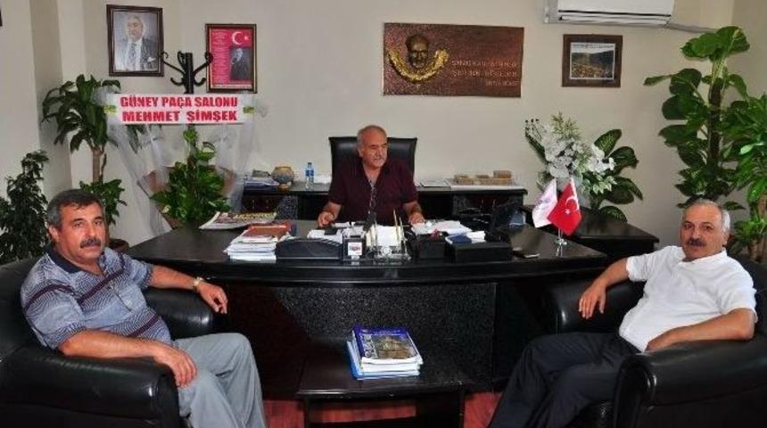 Mersin Esob Başkanı Din&ccedil;er&rsquo;den, Adana Esob&rsquo;a Taziye Ve Tebrik Ziyareti